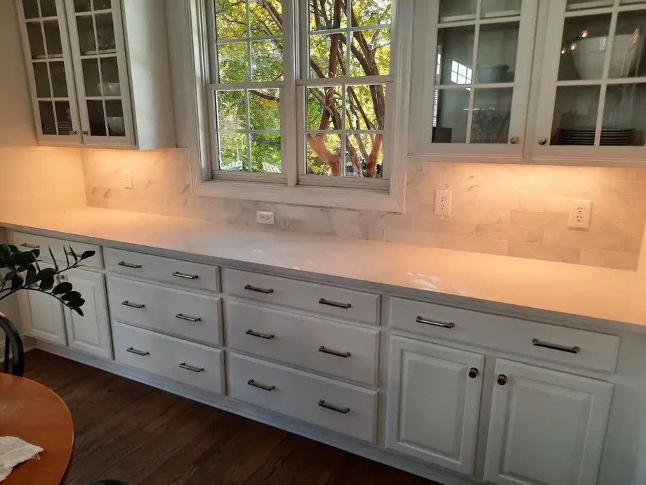 New kitchen counter tops